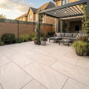 Outdoor Porcelain Tiles - County Crema