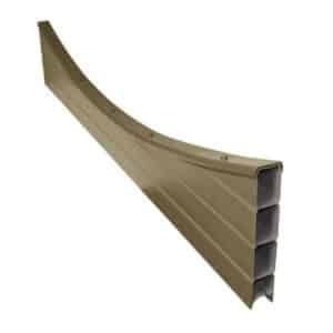 Eco Fencing Concave Top 1.8m - Natural