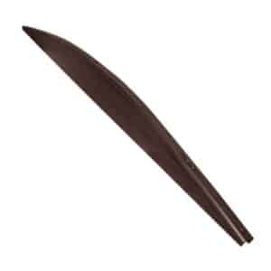 Eco Fencing Convex Top 1.8m - Walnut