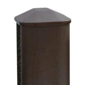Eco Fencing Post 1.8m - Walnut Brown