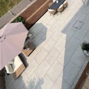 Outdoor Porcelain Tiles - Himalyan White