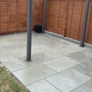 Kota Blue Riven Indian Limestone Paving Slabs