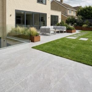 Outdoor Porcelain Tiles - Hammerstone Grey
