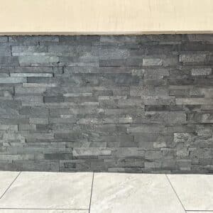 Z Split Face Wall Tiles - Silver Grey