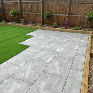 Outdoor Porcelain Tiles - Earthcore Grey
