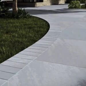 Outdoor Porcelain Tiles Setts - Kandla Grey