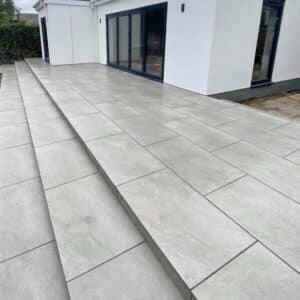 Outdoor Porcelain Tiles - Hammerstone Grey