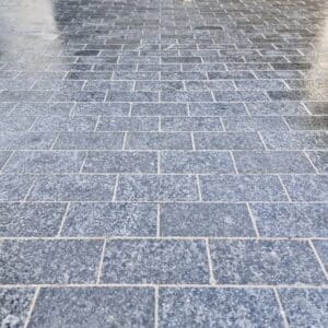 Black Flamed Granite Sets - Edging