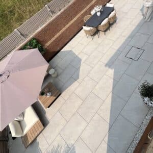 Outdoor Porcelain Tiles - Himalyan White