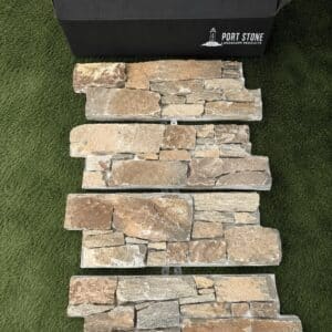 Z Natural Stone Cement Back Wall Cladding - Golden Quartz