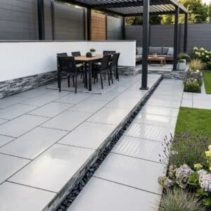 Outdoor Porcelain Tiles - Kandla Grey Smooth