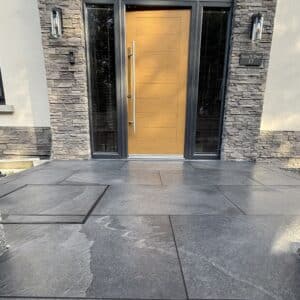 Outdoor Porcelain Tiles - Black Slate